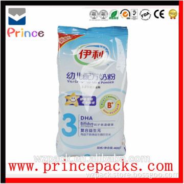 custom printing food grade bag breast milk storage bag